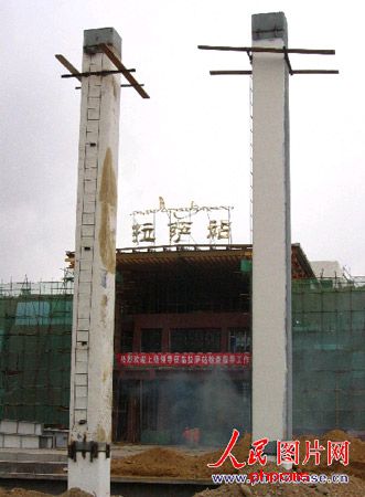 组图：青藏铁路工程建设进入收尾阶段
