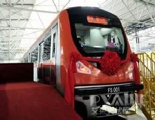 北京地铁房山线车载乘客信息系统（PIS）