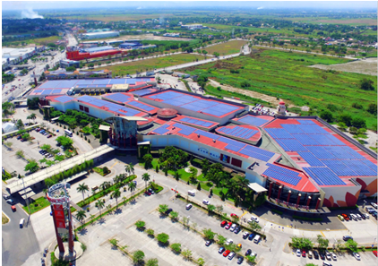 清源科技为菲律宾最大商业屋顶光伏电站提供光伏支架