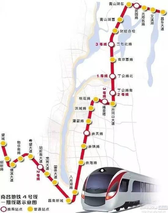 记者获悉,南昌市计划2030年建设18条轨道交通线路,总长约230km.图片