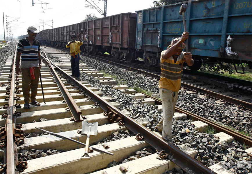 印度铁路工人