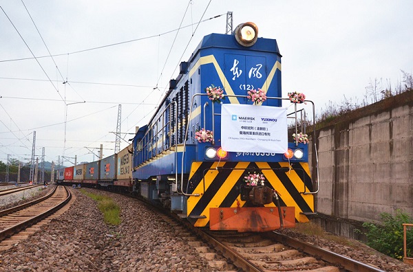 Chinese metropolis Chongqing sees booming rail trade with Europe