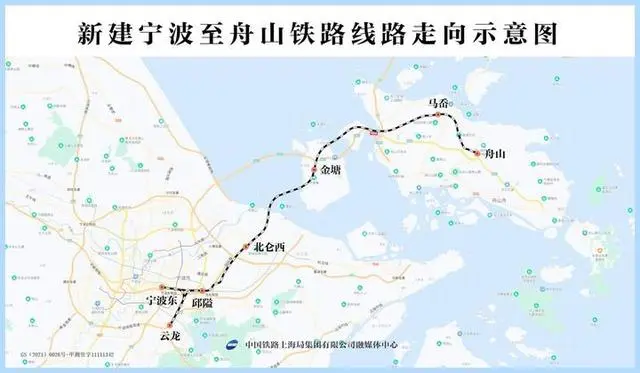 浙江“市市通高铁”更近一步甬舟铁路有新进展